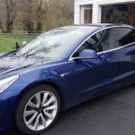 Tesla Model 3 with Ceramic Window Film & Paint Protection Film from Bloomington Window Tint